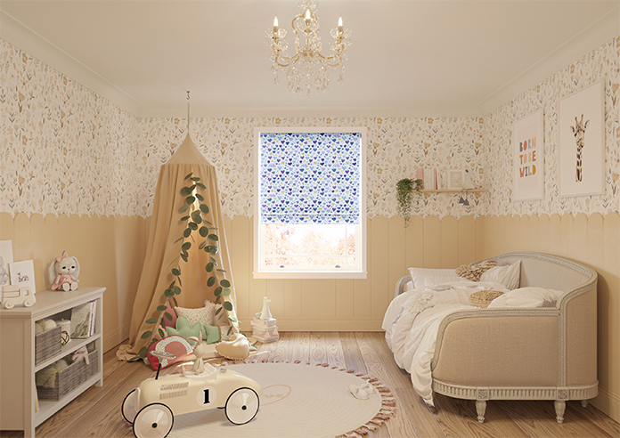 Sweetheart, Purple - Twist&Fit Roman Blind - Image 8